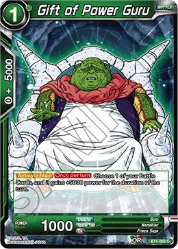 Image for Gift of Power Guru (Colossal Warfare) (BT4-052) - Dragon Ball Super: Masters