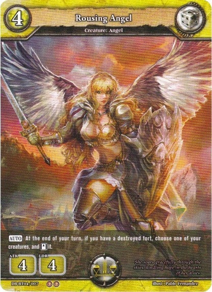 Image for Rousing Angel (Surge of Titans) (DB-BT04/007) - Dragoborne