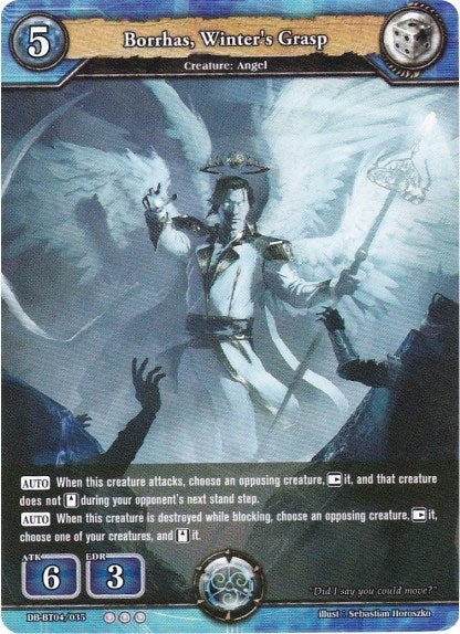 Image for Borrhas, Winter's Grasp (Surge of Titans) (DB-BT04/035) - Dragoborne