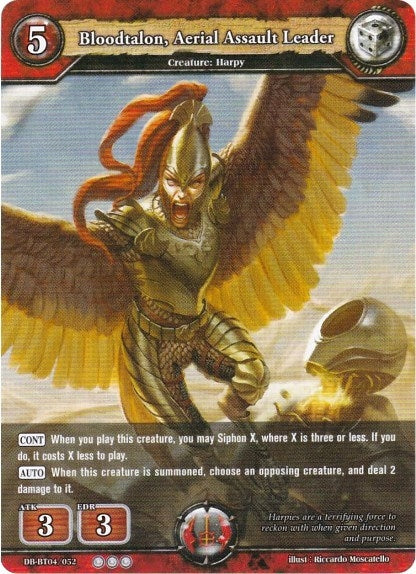 Image for Bloodtalon, Aerial Assault Leader (Surge of Titans) (DB-BT04/052) - Dragoborne