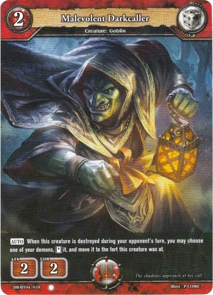 Image for Malevolent Darkcaller (Surge of Titans) (DB-BT04/059) - Dragoborne