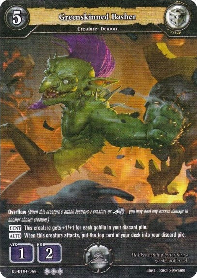 Image for Greenskinned Basher (Surge of Titans) (DB-BT04/068) - Dragoborne
