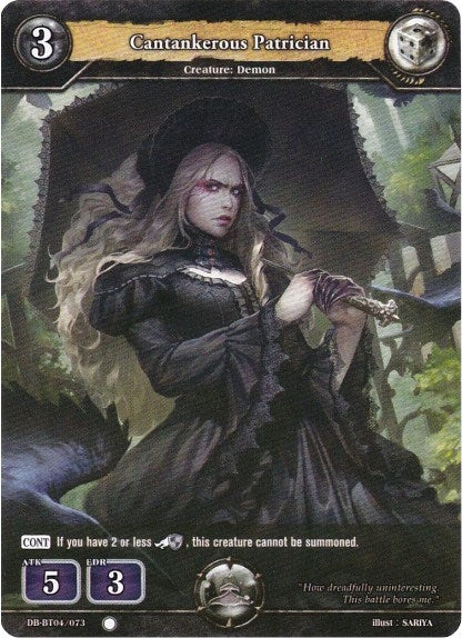 Image for Cantankerous Patrician (Surge of Titans) (DB-BT04/073) - Dragoborne