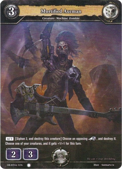 Image for Mortified Axeman (Surge of Titans) (DB-BT04/076) - Dragoborne
