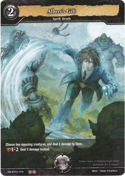 Image for Albert's Gift (Surge of Titans) (DB-BT04/079) - Dragoborne