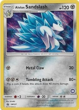 Image for Alolan Sandslash (30) (SM Trainer Kit: Alolan Sandslash & Alolan Ninetales) (SM127) - Pokemon