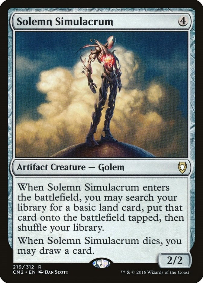 Image for Solemn Simulacrum (219) (Commander Anthology Volume II) (219) - Magic: The Gathering