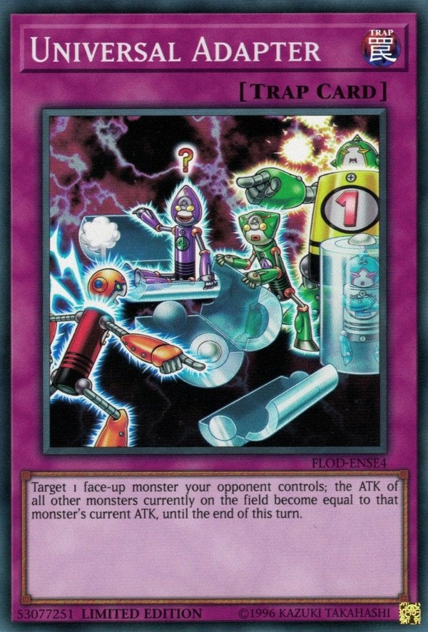 Image for Universal Adapter (Flames of Destruction) (FLOD-ENSE4) - YuGiOh
