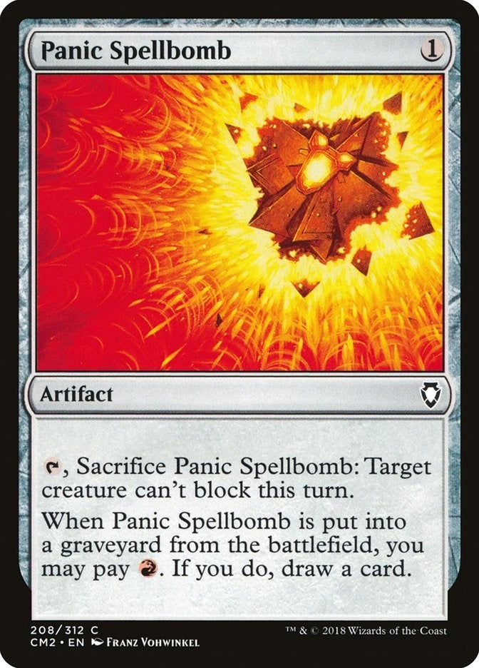 Image for Panic Spellbomb (Commander Anthology Volume II) (208) - Magic: The Gathering