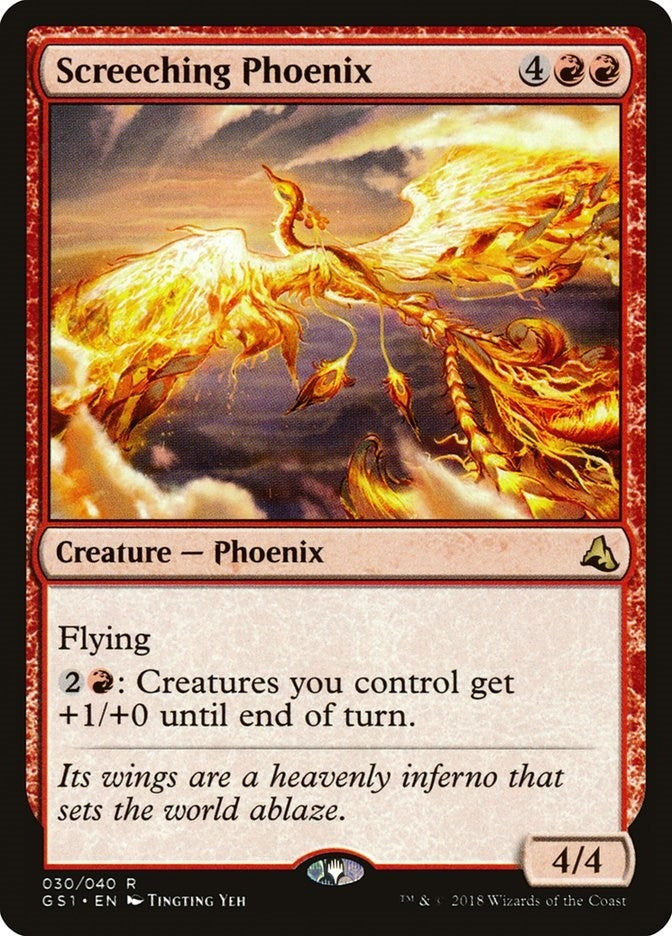 Image for Screeching Phoenix (Global Series Jiang Yanggu & Mu Yanling) (30) - Magic: The Gathering