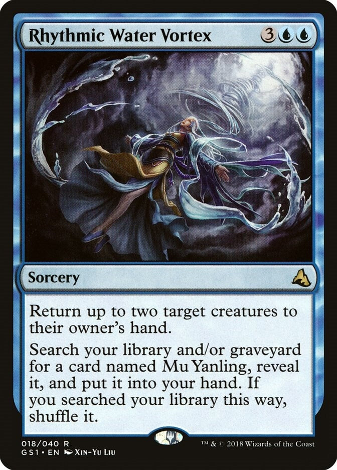 Image for Rhythmic Water Vortex (Global Series Jiang Yanggu & Mu Yanling) (18) - Magic: The Gathering