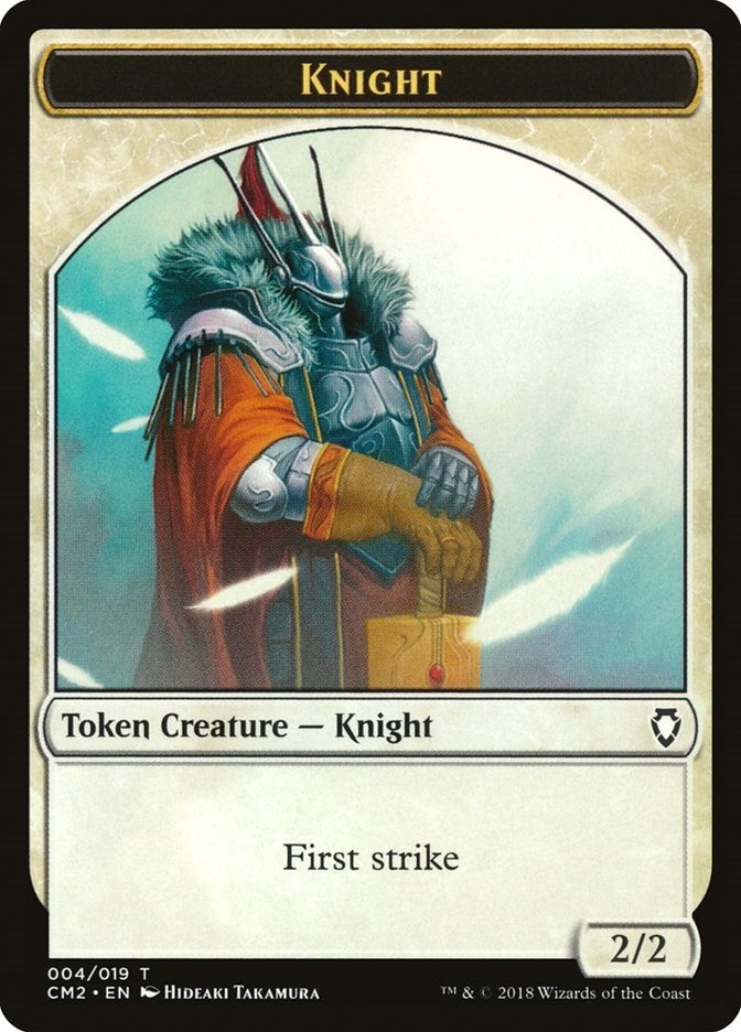Image for Knight Token (Commander Anthology Volume II) (4) - Magic: The Gathering