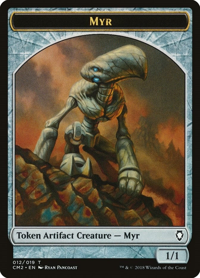 Image for Myr Token (Commander Anthology Volume II) (12) - Magic: The Gathering