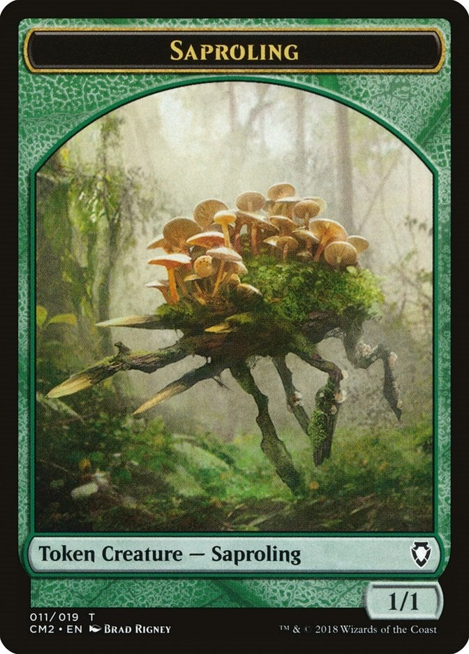 Image for Saproling Token (Commander Anthology Volume II) (11) - Magic: The Gathering