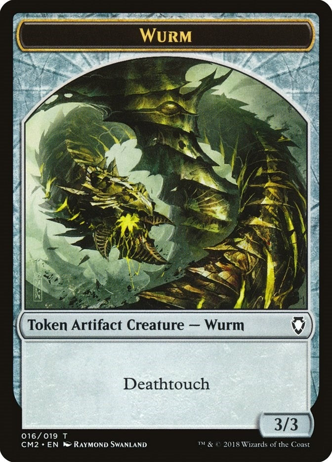 Image for Wurm Token (Deathtouch) (Commander Anthology Volume II) (16) - Magic: The Gathering