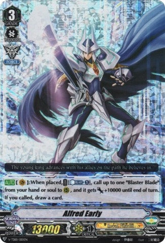 Image for Alfred Early (RRR Foil) (V-TD01: Aichi Sendou) (V-TD01/001EN) - Cardfight Vanguard
