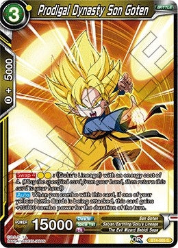 Image for Prodigal Dynasty Son Goten (Colossal Warfare) (BT4-085) - Dragon Ball Super: Masters