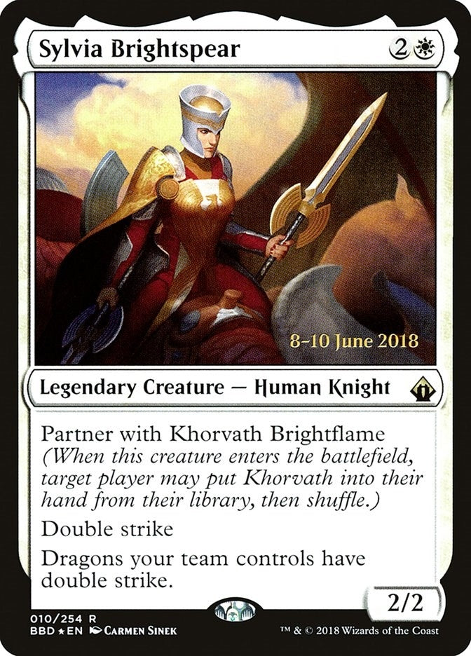 Image for Sylvia Brightspear (Launch Party & Release Event Promos) (10) - Magic: The Gathering