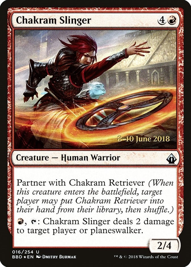 Image for Chakram Slinger (Launch Party & Release Event Promos) (16) - Magic: The Gathering