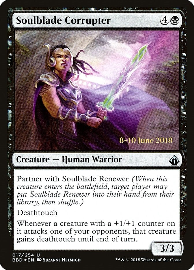 Image for Soulblade Corrupter (Launch Party & Release Event Promos) (17) - Magic: The Gathering