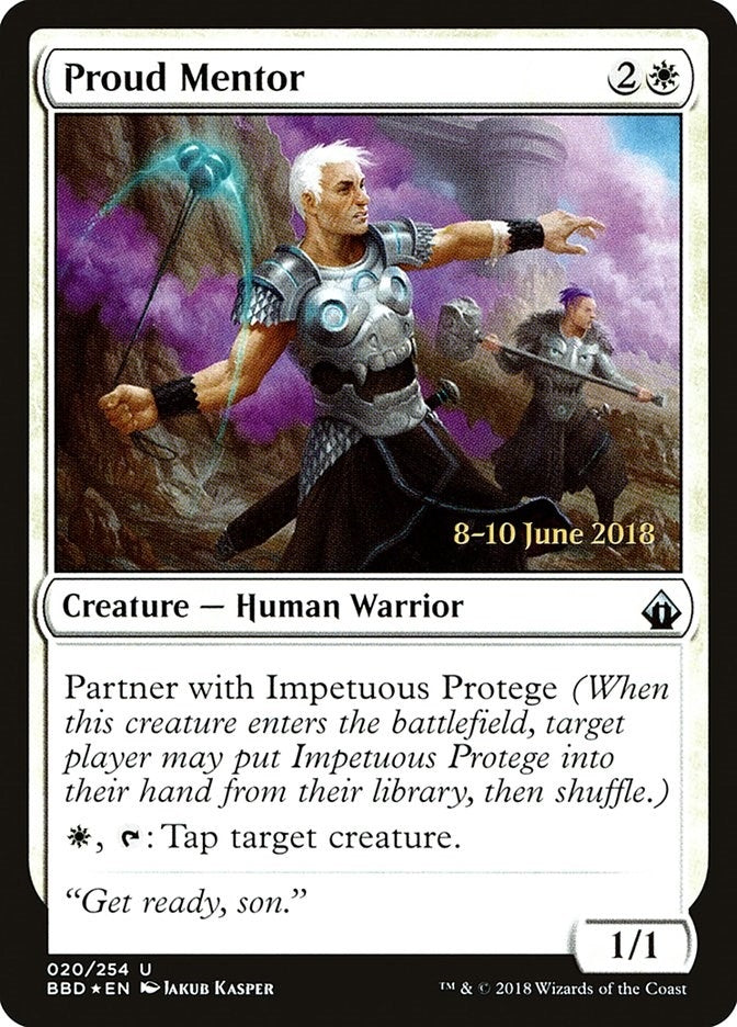 Image for Proud Mentor (Launch Party & Release Event Promos) (20) - Magic: The Gathering