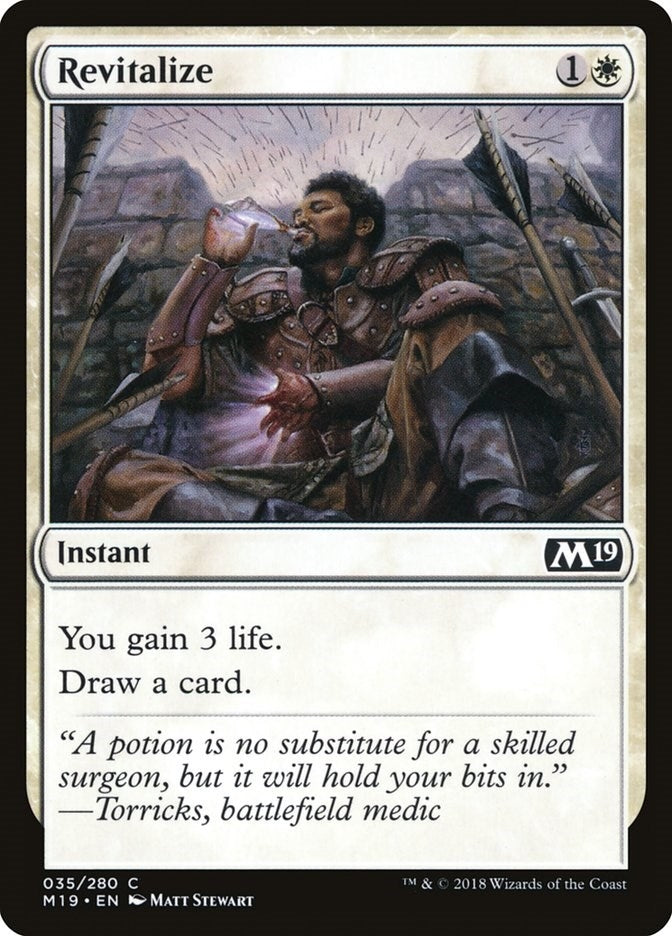 Image for Revitalize (Core Set 2019) (35) - Magic: The Gathering