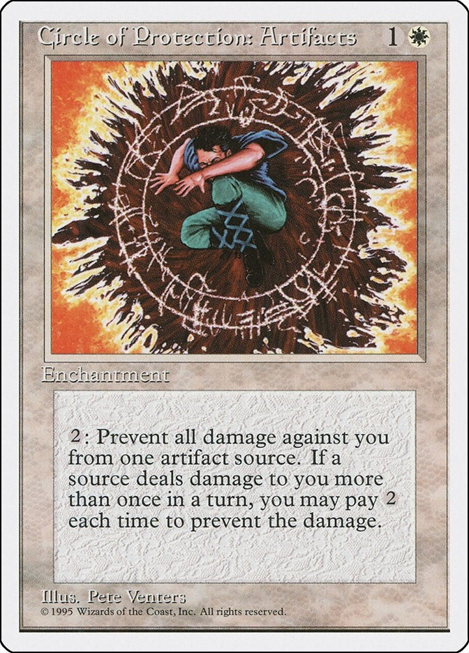 Image for Circle of Protection: Artifacts (Fourth Edition) - Magic: The Gathering