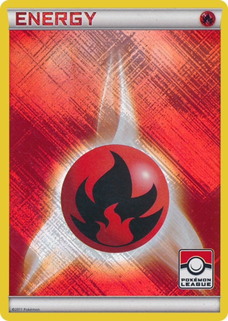 Image for Fire Energy (2011 Pokemon League) (League & Championship Cards) - Pokemon