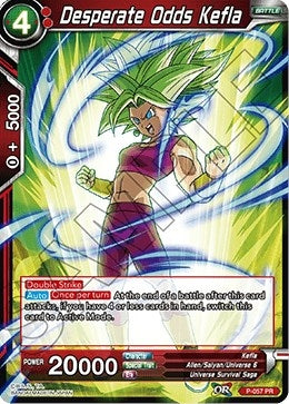 Image for Desperate Odds Kefla (Promotion Cards) (P-057) - Dragon Ball Super: Masters