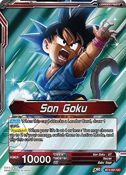 Image for Son Goku // Energy Burst Son Goku (Colossal Warfare) (BT4-001) - Dragon Ball Super: Masters