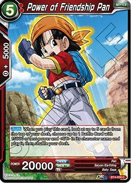 Image for Power of Friendship Pan (Colossal Warfare) (BT4-009) - Dragon Ball Super: Masters