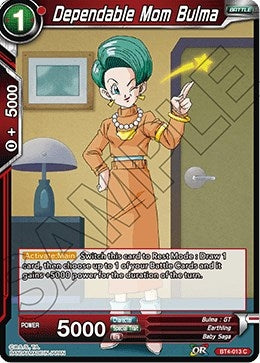 Image for Dependable Mom Bulma (Colossal Warfare) (BT4-013) - Dragon Ball Super: Masters