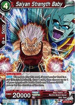 Image for Saiyan Strength Baby (Colossal Warfare) (BT4-017) - Dragon Ball Super: Masters