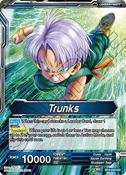 Image for Trunks // Iron Vow Trunks (Colossal Warfare) (BT4-023) - Dragon Ball Super: Masters