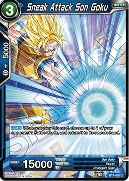 Image for Sneak Attack Son Goku (Colossal Warfare) (BT4-026) - Dragon Ball Super: Masters