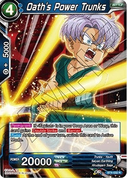 Image for Oath's Power Trunks (Colossal Warfare) (BT4-032) - Dragon Ball Super: Masters