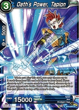 Image for Oath's Power, Tapion (Colossal Warfare) (BT4-039) - Dragon Ball Super: Masters
