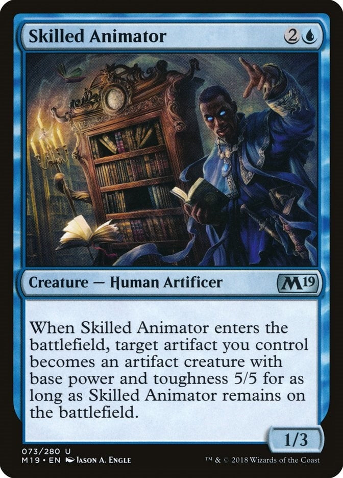 Image for Skilled Animator (Core Set 2019) (73) - Magic: The Gathering