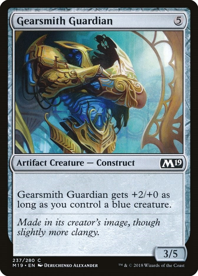 Image for Gearsmith Guardian (Core Set 2019) (237) - Magic: The Gathering