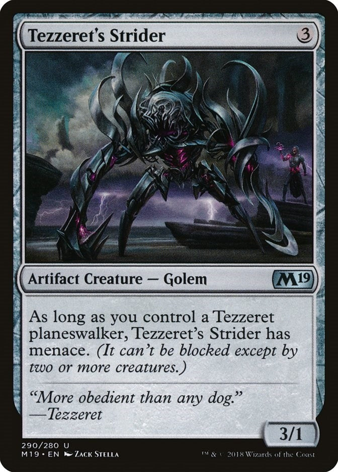 Image for Tezzeret's Strider (Core Set 2019) (290) - Magic: The Gathering