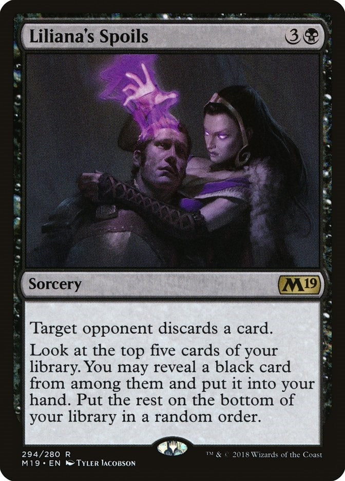 Image for Liliana's Spoils (Core Set 2019) (294) - Magic: The Gathering