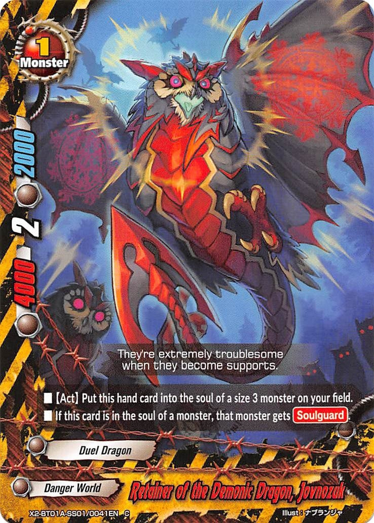 Image for Retainer of the Demonic Dragon, Jovnozuk (Solar Strife) (X2-BT01A-SS01/0041EN) - Future Card BuddyFight