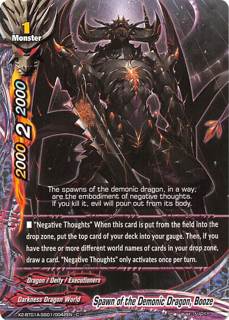 Image for Spawn of the Demonic Dragon, Booze (Solar Strife) (X2-BT01A-SS01/0042EN) - Future Card BuddyFight