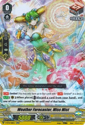 Image for Weather Forecaster, Miss Mist (V-BT01: Unite! Team Q4) (V-BT01/018EN) - Cardfight Vanguard