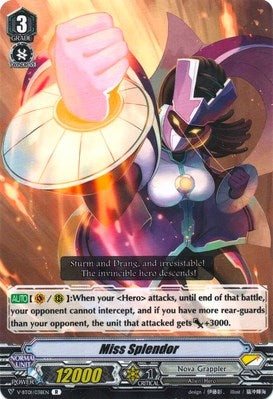 Image for Miss Splendor (V-BT01: Unite! Team Q4) (V-BT01/038EN) - Cardfight Vanguard