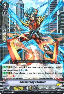 Image for Boomerang Thrower (V-BT01: Unite! Team Q4) (V-BT01/040EN) - Cardfight Vanguard