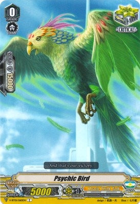 Image for Psychic Bird (V-BT01: Unite! Team Q4) (V-BT01/060EN) - Cardfight Vanguard