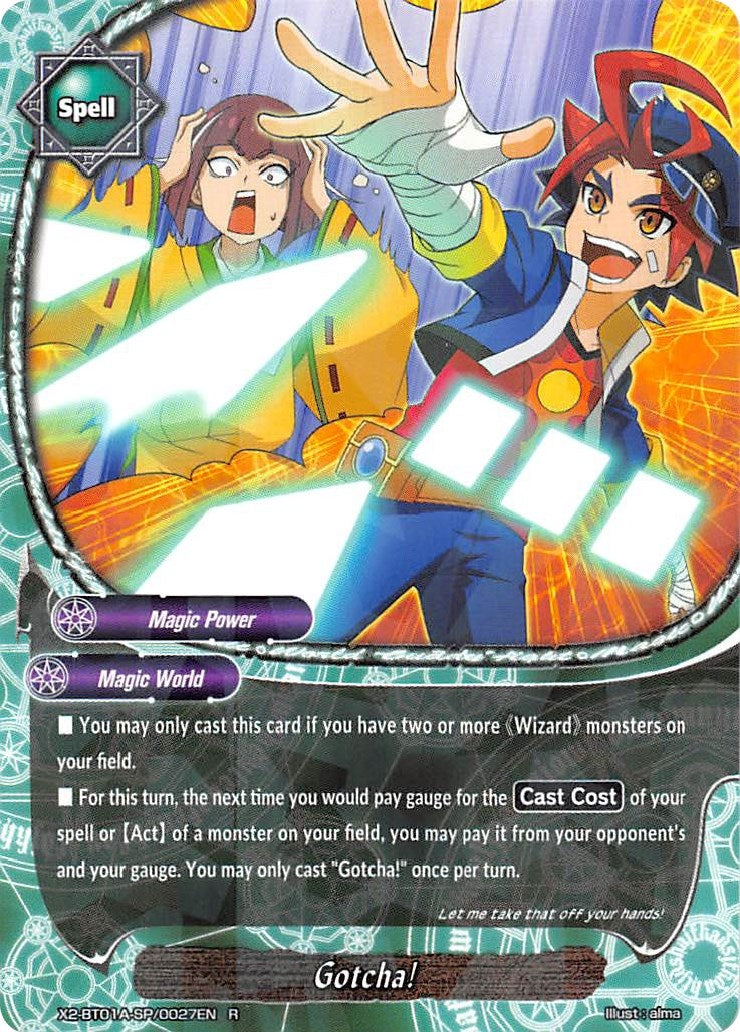 Image for Gotcha! (Solar Strife) (X2-BT01A-SP/0027EN) - Future Card BuddyFight