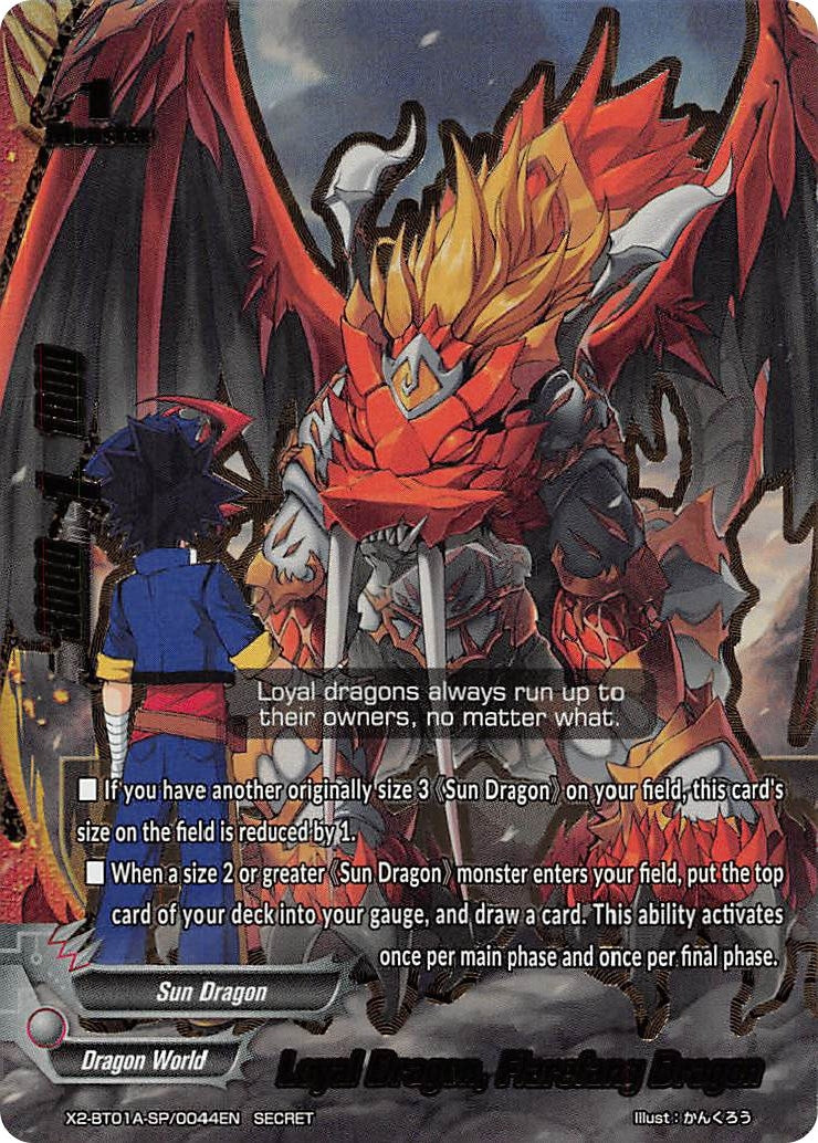 Image for Loyal Dragon, Flarefang Dragon (Solar Strife) (X2-BT01A-SP/0044EN) - Future Card BuddyFight