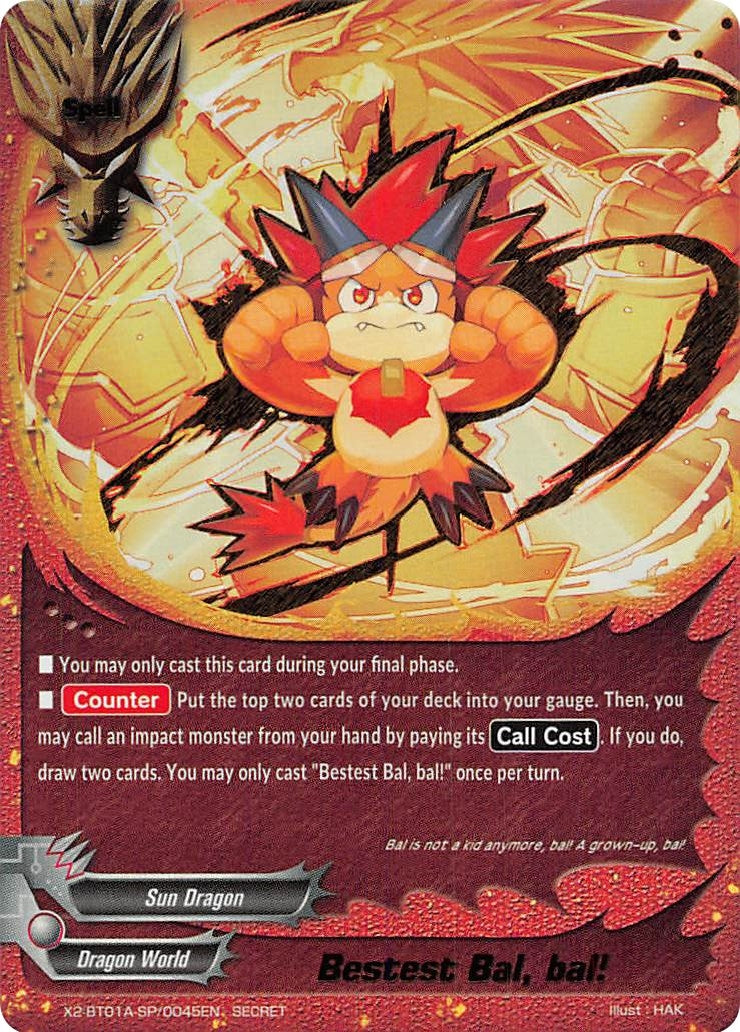 Image for Bestest Bal, bal! (Solar Strife) (X2-BT01A-SP/0045EN) - Future Card BuddyFight
